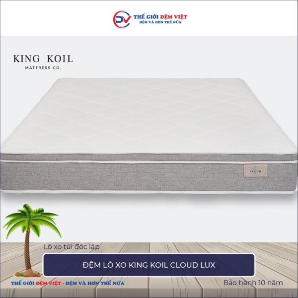 Đệm lò xo King Koil Cloud Lux 4
